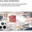 Aesthetic Christmas Village Trees and House Case for iPhone 14 Pro, Winter Silvan Snow Ground Cover for Girls Boys Women Men,Trendy TPU Bumper Cover Case for iPhone 14 Pro