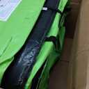 LANGXUN Universal Trampoline Repalcement Safety Pad, 8ft 10ft 12ft 14ft 15ft 16ft Waterproof Surround Spring Foam Cover for Round Frame (Green)