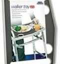 North American Health +Wellness Walker Tray, Gray, 1 Count (Pack of 1)