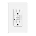 ELECTECK 10 Pack GFCI Outlets 15 Amp, Tamper Resistant (TR), SelfTest GFI Receptacles with LED Indicator, Ground Fault Circuit Interrupter, Decor Wallplate Included, UL Listed, White