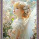 18x24 Frame Rustic Gray, Retro 24x18in Picture Frame with Floral Trim, for 18 x 24inch Gallery Photo Pic with HD Plexiglass, 1.6in Widen 0.8in Thick, Horizontal Vertical Wall Display