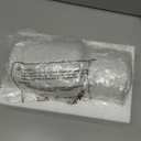 Mushroom Lamp,Mother's Day Gifts,Small Table Lamp,Cute Nightstand Kitchen Mini Lamp,Glass Table Lamp,Suitable for Bedrooms, Kitchens, Living Rooms, Bedside, Girl GiftsWhite