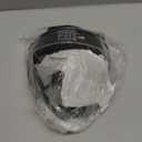 Field Hockey Face Mask Clear Transparent Penalty Corner Protection Black Padding (Junior)