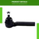 SCITOO 4pcs Front Suspension Kit Inner Outer Tie Rod End Fit 2008-2010 For Dodge Grand Caravan For Chrysler Town & Country 2009-2011 For Vw For Routan