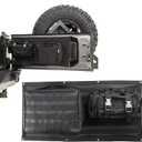 GearUp Tailgate Storage Bags Tool Kit Compatible with 2007-2018 Jeep Wrangler JK/JKU Back Door Cargo Organizer 3PCS