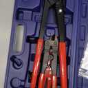 iCrimp Angle Head PEX Crimping Tool Kit for 3/8,1/2,3/4,1-inch with Copper Ring Removal Tool, Pex Pipe Cutter and Gauge, Meets ASTM F1807 Standard, Suitable for Tight Spaces