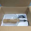 Seeded Glass Pendant Light Modern Black 1 Light Single Dome Pendent Lighting Fixtures for Kitchen Island Dining Room Hallway, Dia 9 Inch, E26, UL Listed