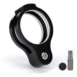 Anti-Theft Tailgate Lock Fits Toyota Tacoma 2005-2015, Security Lock for Tacoma Accessories, Aluminium Alloy (Black)