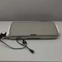 bella 10" x 20" Electric Griddle with EverGood Ceramic Nonstick Coating, Removable Temperature Probe, Dishwasher-Safe Drip Tray & Cool Touch Handles, Cook up to 10 Eggs, 1500 Watt, Oatmilk