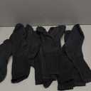 Carhartt Men's SC1156M Midweight Crew Sock 6-Pack (X-Large, Black)