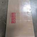 60x32 Black Matte Irregular Wall Mirror, Large Black Asymmetrical Bathroom Mirror, Decorative Aluminum Frame for Bathroom Bedroom, Shatterproof, Anti-Rust (Horizontally/Vertically) (Black/Cloud-shaped)