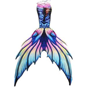Fabulous Mermaid Dress for Women - Adult Mermaid Costume with No Flipper Beach Swimsuits (Small, A001)