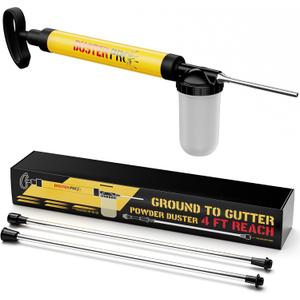 Diatomaceous Earth Powder Duster Adjustable Upto 4 FT, Powder Output Adjustable Pump Applicator, Duster, Dispenser, Sprayer, Dust Application for Diatomaceous Earth