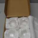 3 Sizes of Clear Glass Bowls, 2.5, 3.5 & 8.5 oz, Small Prep Bowls for Salt, Herbs, Spices and Dry Ingredients, Set of 12