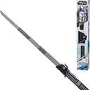 STAR WARS Lightsaber Forge Darksaber Electronic Extendable Black Lightsaber Toy, Customizable Roleplay Toy for Kids Ages 4 and Up