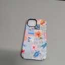 Summer Phone Case for iPhone 11 Pro Max, Cute Aesthetic Coastal Beach Ocean Collage Case, Coquette Hibiscus Flower Seashell Design, Slim Shockproof Protective Preppy Cover for Women Girl