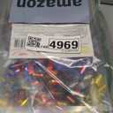 JOYIN 75PCS Christmas Bows Assortment with 2 Rolls of Curling Ribbons,5 Colors Self Adhesive Gift Bows for Gift Wrapping, Birthday Wedding Easter Xmas Presents Boxes Decoration (3 inch, Golden, Purple, Green, Red, Silver)