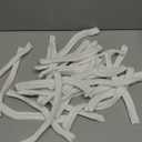 Unisex Adult Disposable (24 inch, White Pack of 100)