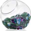 Sumnacon Laundry Pods Container with Lid Wide Mouth Laundry Room Organization Containers Plastic Food Storage Jar with Lid for Pantry Versatile Candy Jar or Cookie Containers for Kitchen (80 Ounces)