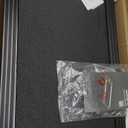 Walking Pad Under Desk Treadmill, Portable Compact Electric Walking Treadmill with Remote Control for Home Office, Quiet Fitness Machine (No Handle, Inky Black)