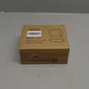 Mini Makeup Bag with Led Mirror, Small Travel Make up Bag 3 Light Modes Adjustable Brightness, for Women Organizer Cosmetic Bag, Portable Travel Train Toiletry Bag, for Pool Parties Work Touch-Ups, Brown 