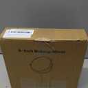 ALHAKIN 1X/15X Magnifying Makeup Mirror, Double Sided Mirror with Stand, Tabletop Desk Mirror 360Rotation for Bathroom, Nickel