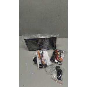 10.1 inch Single Din Car Stereo with CarPlay and Android Auto, 10 inch Touch Screen Radio with Mirror Link/1080P/EQ Audio/SWC/Bluetooth +Backup Camera+MIC