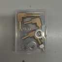 Joywayus 3/16" Hose Barb Thru-Bulk Head Hex 90 Degree L Right Angle Elbow Union Brass Fitting Water/Fuel/Air (Pack of 3)