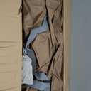 LOSTHORIZON Air & Foam Camping Mattress, Self-Inflating Sleeping Pad, 4.5" Thick, with Air Pump, Queen (Brown)