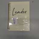 OXW Thank You Gifts for Leader, Meeting Notebook for Work, Appreciation Gift for Mentor Boss Manager, Office Supplies Leadership Gifts, Cream College Ruled Hardcover Spiral Notebook 5.5 x 8.3