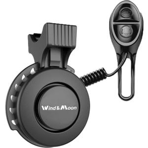 YOUNGFLY Electric Bike Horn Bicycle Bell, 120db Electronic Bicycle Horn with USB Waterproof Plug 4 Sound Modes, for Kids Boys Adults Mountain Bike Accessories