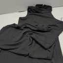 WOOSEA Women Sleeveless High Neck Sexy Split Evening Cocktail Party Maxi Long Formal Dress Size XL