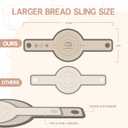 Koolstuffs Silicone Bread Sling Oval and Round, 2 PCS NonstickReusable Bread Baking Mats, Easy-To-Clean Dutch Oven Liners, Sourdough Bread Baking Supplies