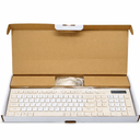 Wireless Keyboard and Mouse Combo, Full-Sized Wireless Keyboard and Adjustable DPI Mouse, 2.4GHz USB Receiver, Keyboard and Mouse for PC