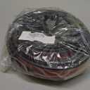 19.6FT Self Adhesive TPE Wall Molding Trim, ZDHQLHJ Peel and Stick Flexible Chair Rail Panel Molding, DIY Decorative Strips Wall Molding Strips, for Home Walls Door Trim Mirror Frame (Black)