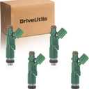 Set Of 4 Fuel Injectors Compatible With 2001-2009 Toyota Prius 2004-2006 Scion xA/xB 2000-2005 Toyota Echo 1.5L 23250-21020 842-12234 FJ343