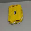 SlowTon Dog Raincoat, Adjustable Dog Rain Jacket Clear Hooded Double Layer, Waterproof Poncho with Reflective Strip Straps and Storage Pocket for Small Medium Large Dogs(M) (Yellow)