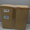 White Semi Flush Mount Ceiling Light, 16.5'' Drum Ceiling Light Fixture