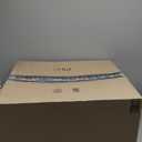 Mind Reader Slim Laundry Hamper with Lid, 60L Clothes Basket, Premium Wicker Design, Plastic, Brown (Single)