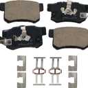 D1086 Rear Ceramic Brake Pads for ACURA RDX 2010-2018 | HONDA CROSSTOUR 2012-2015, CR-V 2005-2016, ACCORD CROSSTOUR 2010-2011