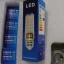 KCO Lighting Modern Brass Linear Chandelier Pendant Light 7-Lights Gold and White Glass Pendant Lighting Mid Century Globe Dining Light Fixture for Living Room Kitchen