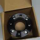 GAsupply ATV 4x110 Wheel Spacers 2 inch, Black ATV Wheel Adapters Spacers 74mm Hub Bore 101.25 Studs, Compatible with Honda, Suzuki, Bombardier, 2 Pack