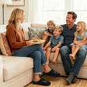 ULTRAIDEAS Women's Cozy Slippers - Warm Felt Indoor House Slippers with Memory Foam, Cute Cat Face Design, Perfect Holiday Gift for Home Bedroom Lounge (9-10, Black)