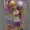 Barbie Doll & Accessories, Made to Move Career Volleyball Player Doll with Uniform and Ball