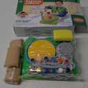 Pottery Wheel for Kids - Complete Pottery Painting Kit Arts and Crafts for Kids Ages 8-12 with 3 Pack Air Dry Clay Art Supplies Toys for Girls Boy Birthday Gift for 6 7 8 9 10 11 12+