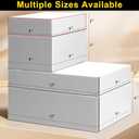 9x6x2 inches Shipping Boxes Set of 50, Corrugated Cardboard Boxes Literature Mailer Boxes Gift Boxes Small Boxes for Shipping Wrapping Mailing Packaging Small Business, White