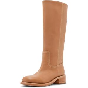 Steve Madden Women's Riggs Knee High Boot, Banana Leather, 8.5