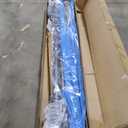 Wikiwiki 10 FT Square Cantilever Patio Umbrella Outdoor Offset Umbrella w/ 36 Month Fade Resistance Recycled Fabric, 6-Level 360Rotation Aluminum Pole for Deck Pool, Royal Blue