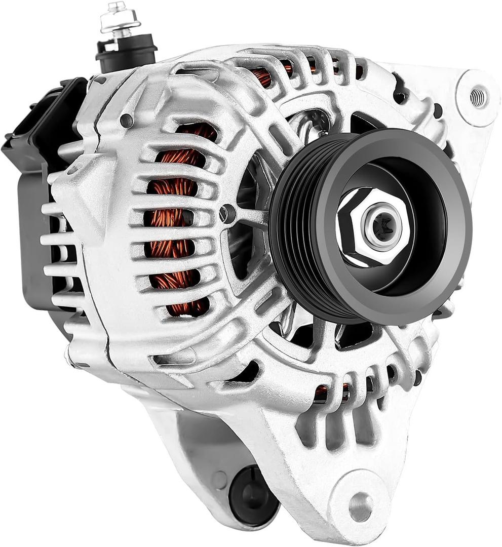 11188N New Alternator Replacement for Hyundai Santa Fe 05-06 V6 2.7L, Sonata 05, Tiburon 05-08, Tuscon 05-09, Magentis Optima 05-06, Sportage 05-10, 37300-37800 AMA146 AVA0066 400-40016