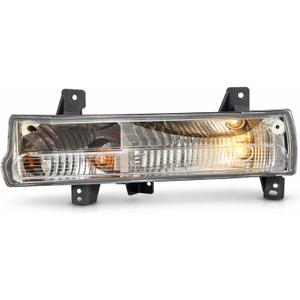 WILD BEAR Turn Signal Light For Compass 2017 2018 2019 2020 2021 Left Side Parking Maker Lamps with Bulbs (Driver Side)